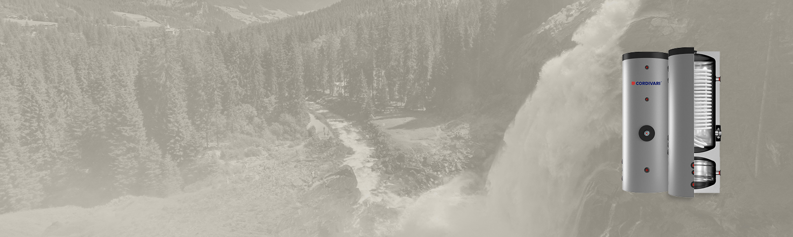 HMV tartályok beépített puffertartállyal